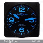 Bell & Ross Wanduhr BR01-92 Serie blau Bell & Ross Wanduhr BR01-92 Serie blau