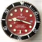 Rolex wanduhr ohne ticken vintage 13 inch Mineralglas Rolex wanduhr ohne ticken vintage 13 inch Mineralglas
